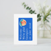 Welkom in Georgië - Verenigde Staten Briefkaart (Staand voorkant)