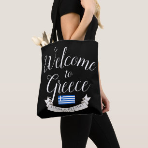 Welkom in Griekenland   Aangepast bestemmingshuwel Tote Bag