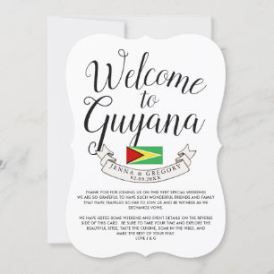 Welkom in Guyana   Aangepast bestemmingshuwelijk Kaart