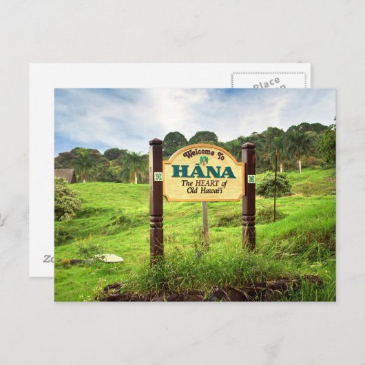 Welkom in Hana Briefkaart (Voorkant / Achterkant)