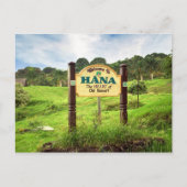 Welkom in Hana Briefkaart (Voorkant)