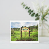 Welkom in Hana Briefkaart (Staand voorkant)