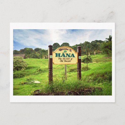 Welkom in Hana Briefkaart (Voorkant)