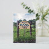 Welkom in Hana Briefkaart (Staand voorkant)