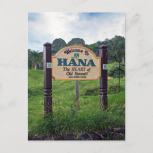 Welkom in Hana Briefkaart