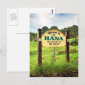 Welkom in Hana Briefkaart (Voorkant / Achterkant)