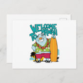 Welkom in Hawaii Briefkaart (Voorkant / Achterkant)