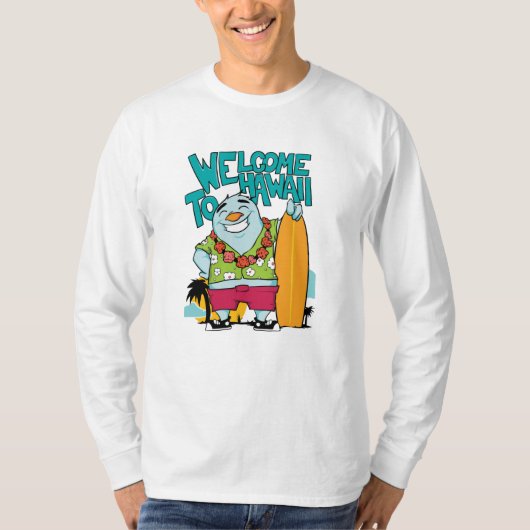 Welkom in Hawaii T-shirt (Voorkant)