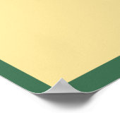 Welkom in Hawaii Ukulele Retro Poster (Hoek)