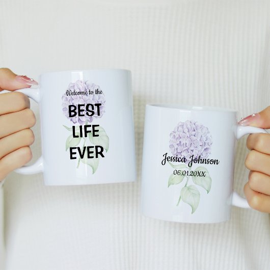 Welkom in het beste leven ooit koffiemok