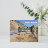 Welkom in het Briefkaart van Kernville! (Staand voorkant)