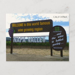 Welkom in het Briefkaart van Napa Valley!