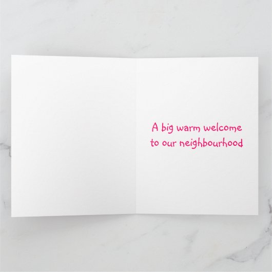 Welkom in het Buurt-Vogel Huis Kaart (Binnen)