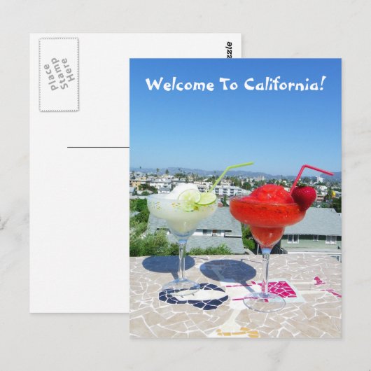 Welkom in het Californische Briefkaart! Briefkaart (Voorkant / Achterkant)