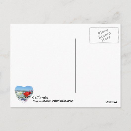 Welkom in het Californische Briefkaart! Briefkaart (Achterkant)