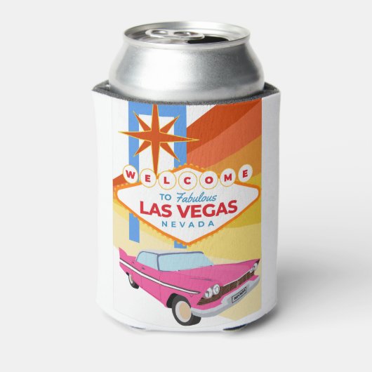 Welkom in het fantastische Las Vegas Blikjeskoeler (Blikje Achterkant)