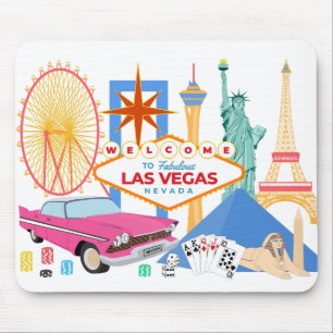 Welkom in het fantastische Las Vegas Muismat