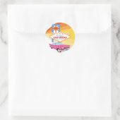 Welkom in het fantastische Las Vegas Ronde Sticker (Tas)
