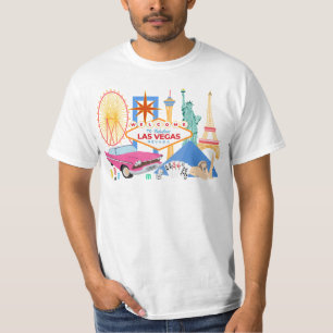 Welkom in het fantastische Las Vegas T-shirt