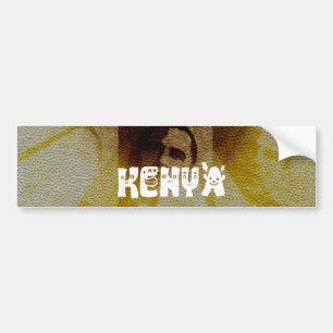 Welkom in het Keniaanse mooie Afrikaanse land Bumpersticker