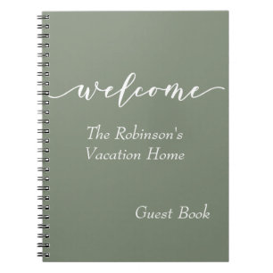 Welkom in het logboek van uw vakantiehuis, graag i notitieboek