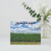 Welkom in het Midwesten Briefkaart (Staand voorkant)