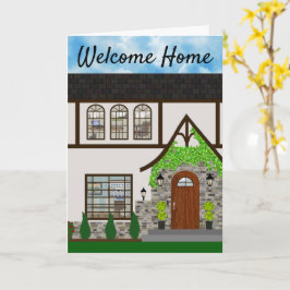 Welkom in het nieuwe huis Gefeliciteerd Kaart