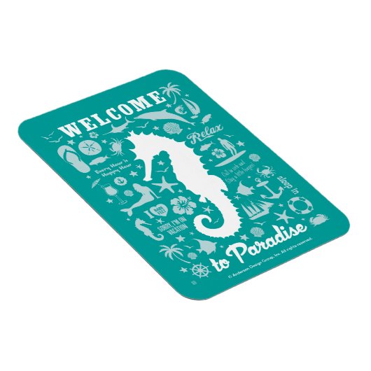 Welkom in het Paradijs Magneet (Rechterzijde)