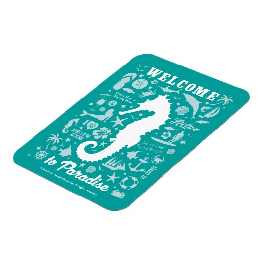 Welkom in het Paradijs Magneet (Linkerzijde)