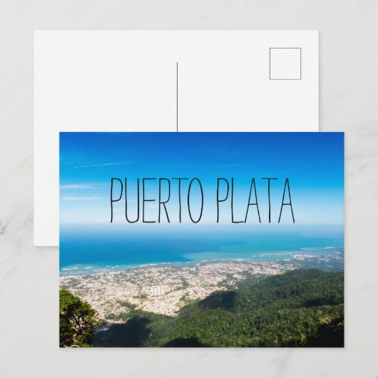 Welkom in het Paradijs | Puerto Plata Briefkaart (Voorkant / Achterkant)