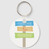 Welkom in het Paradijs Sleutelhanger (Voorkant)