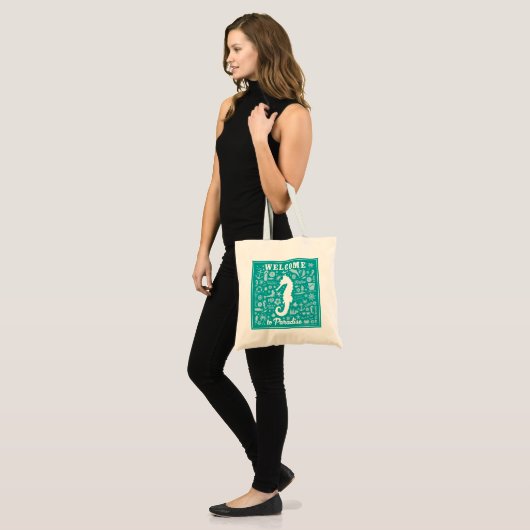 Welkom in het Paradijs Tote Bag (Voorkant (model))