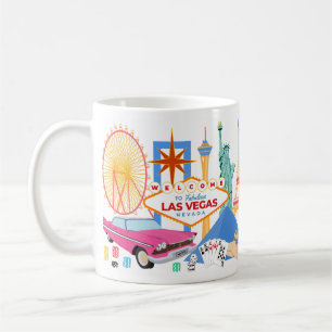 Welkom in het prachtige Las Vegas City Koffiemok