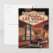 Welkom in het prachtige Las Vegas Nevada Briefkaart (Voorkant / Achterkant)