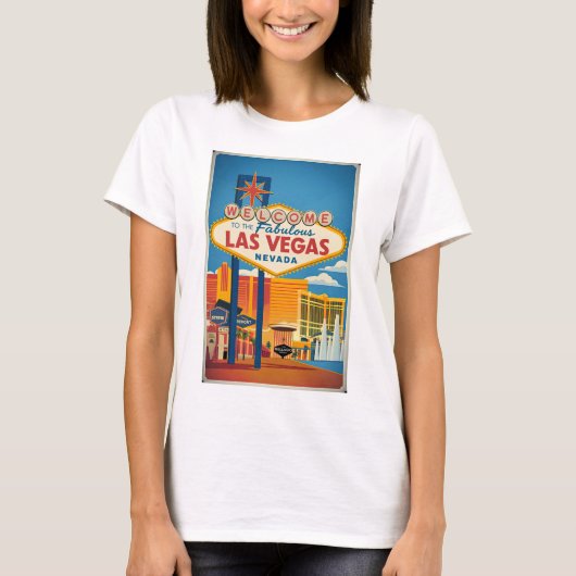 Welkom in het prachtige Las Vegas Nevada T-shirt (Voorkant)