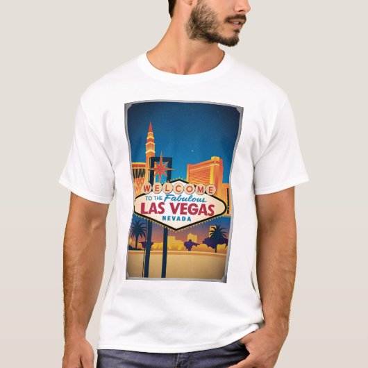 Welkom in het prachtige Las Vegas Nevada T-shirt (Voorkant)