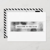 welkom in het team ( bokeh ) briefkaart (Voorkant / Achterkant)