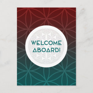 welkom in het team heilige meetkunde briefkaart