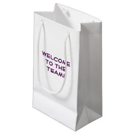 Welkom in het team! klein cadeauzakje