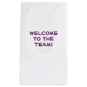 Welkom in het team! klein cadeauzakje (Voorkant)