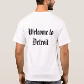 welkom in het veld t-shirt (Achterkant)