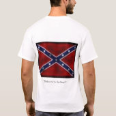 Welkom in het zuiden t-shirt (Achterkant)