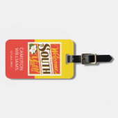 Welkom in het zuiden van Y'all Bagagelabel (Voorkant horizontaal)