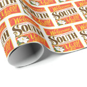Welkom in het zuiden van Y'all Cadeaupapier (Rol Hoek)