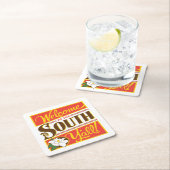 Welkom in het zuiden van Y'all Kartonnen Onderzetters (Insitu)