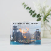 Welkom in Hollywood Briefkaart! Briefkaart (Staand voorkant)