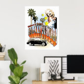 welkom in hollywood poster (Thuiskantoor)