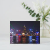 Welkom in Hongkong Feestdagenkaart (Staand voorkant)