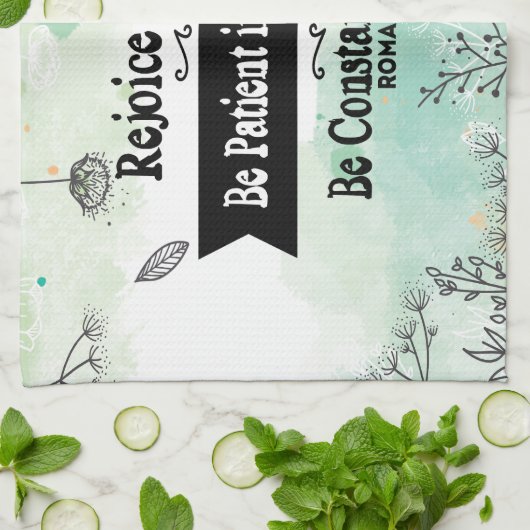 Welkom in Hope Kitchen Towel Theedoek (Gevouwen)