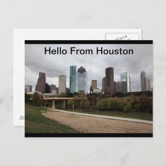 Welkom in Houston, Texas Briefkaart (Voorkant / Achterkant)